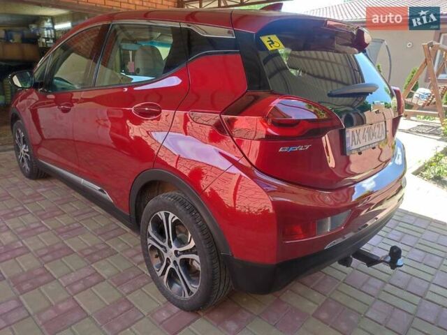 Красный Шевроле Bolt EV, объемом двигателя 0 л и пробегом 83 тыс. км за 13900 $, фото 13 на Automoto.ua