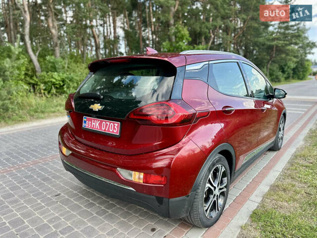 Красный Шевроле Bolt EV, объемом двигателя 0 л и пробегом 119 тыс. км за 14200 $, фото 7 на Automoto.ua