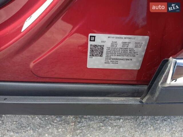 Красный Шевроле Bolt EV, объемом двигателя 0 л и пробегом 67 тыс. км за 14550 $, фото 10 на Automoto.ua