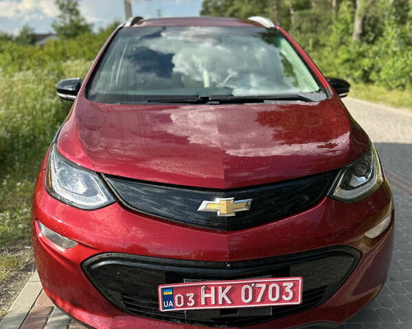 Красный Шевроле Bolt EV, объемом двигателя 0 л и пробегом 119 тыс. км за 14200 $, фото 3 на Automoto.ua
