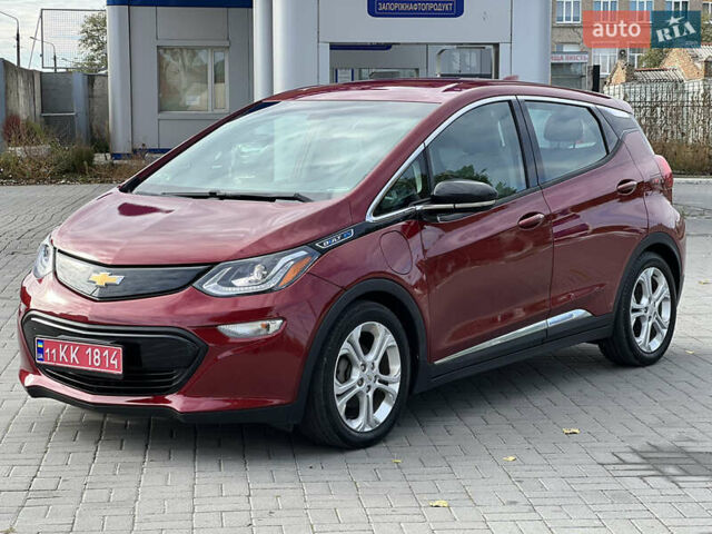Красный Шевроле Bolt EV, объемом двигателя 0 л и пробегом 235 тыс. км за 12750 $, фото 1 на Automoto.ua