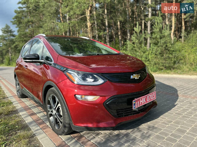 Красный Шевроле Bolt EV, объемом двигателя 0 л и пробегом 119 тыс. км за 14200 $, фото 1 на Automoto.ua