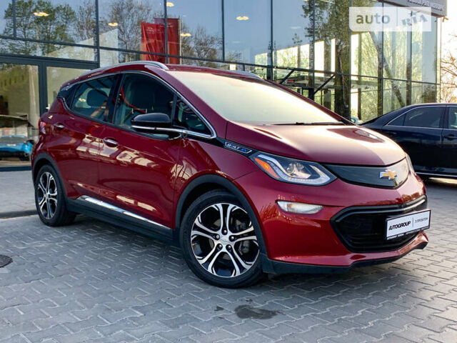 Червоний Шевроле Bolt EV, об'ємом двигуна 0 л та пробігом 83 тис. км за 20499 $, фото 1 на Automoto.ua