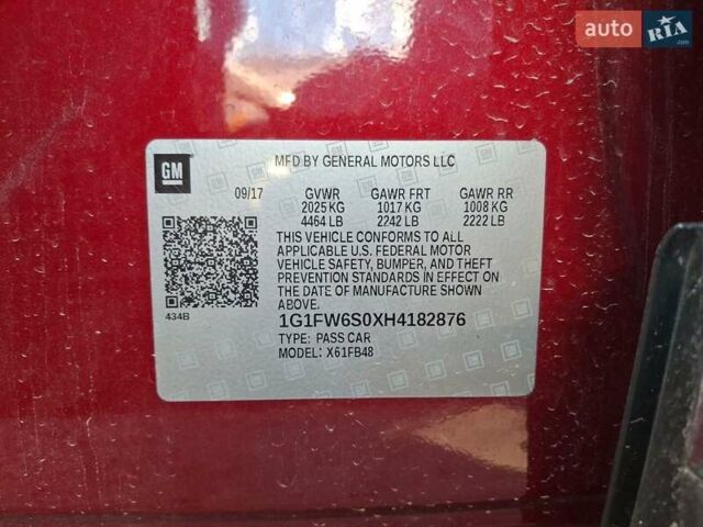 Красный Шевроле Bolt EV, объемом двигателя 0 л и пробегом 37 тыс. км за 7000 $, фото 8 на Automoto.ua