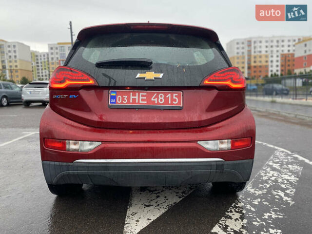 Червоний Шевроле Bolt EV, об'ємом двигуна 0 л та пробігом 221 тис. км за 12300 $, фото 6 на Automoto.ua