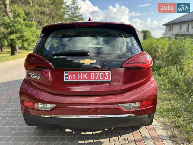 Красный Шевроле Bolt EV, объемом двигателя 0 л и пробегом 119 тыс. км за 14200 $, фото 4 на Automoto.ua
