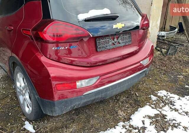 Красный Шевроле Bolt EV, объемом двигателя 0 л и пробегом 65 тыс. км за 6700 $, фото 1 на Automoto.ua