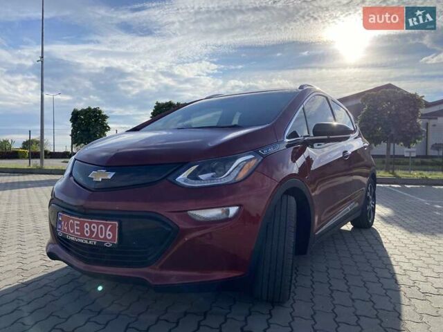 Красный Шевроле Bolt EV, объемом двигателя 0 л и пробегом 36 тыс. км за 16450 $, фото 1 на Automoto.ua