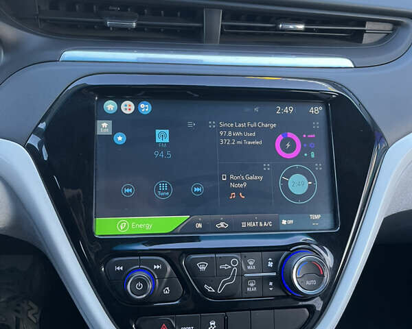 Серый Шевроле Bolt EV, объемом двигателя 0 л и пробегом 126 тыс. км за 11500 $, фото 12 на Automoto.ua