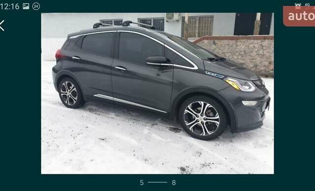 Серый Шевроле Bolt EV, объемом двигателя 0 л и пробегом 65 тыс. км за 18000 $, фото 1 на Automoto.ua