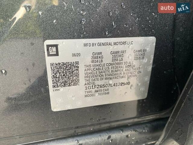 Серый Шевроле Bolt EV, объемом двигателя 0 л и пробегом 83 тыс. км за 15999 $, фото 10 на Automoto.ua
