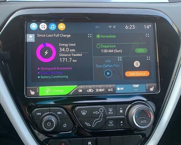 Серый Шевроле Bolt EV, объемом двигателя 0 л и пробегом 83 тыс. км за 15999 $, фото 2 на Automoto.ua