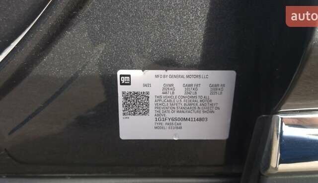 Серый Шевроле Bolt EV, объемом двигателя 0 л и пробегом 79 тыс. км за 15200 $, фото 14 на Automoto.ua