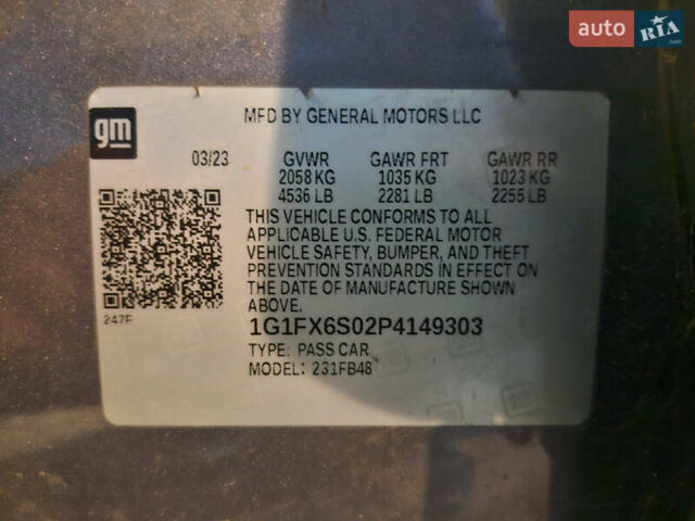 Серый Шевроле Bolt EV, объемом двигателя 0 л и пробегом 76 тыс. км за 18500 $, фото 29 на Automoto.ua