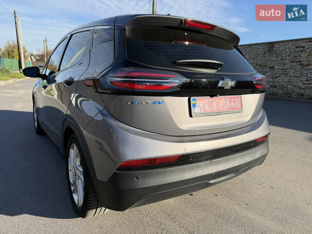Сірий Шевроле Bolt EV, об'ємом двигуна 0 л та пробігом 65 тис. км за 18500 $, фото 7 на Automoto.ua