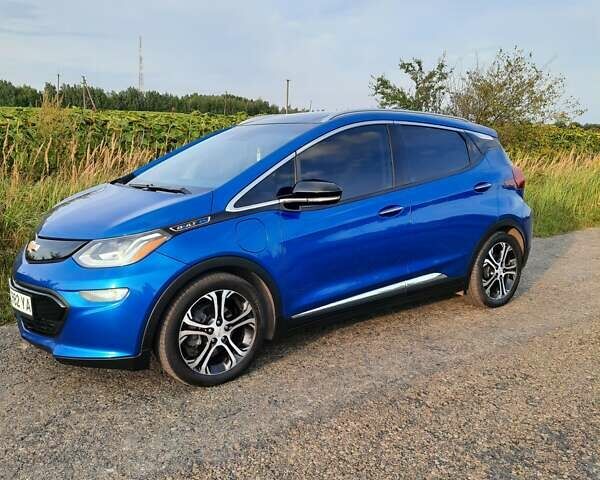 Синий Шевроле Bolt EV, объемом двигателя 0 л и пробегом 133 тыс. км за 15900 $, фото 1 на Automoto.ua