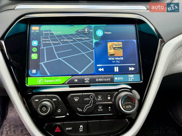 Синий Шевроле Bolt EV, объемом двигателя 0 л и пробегом 125 тыс. км за 13450 $, фото 9 на Automoto.ua