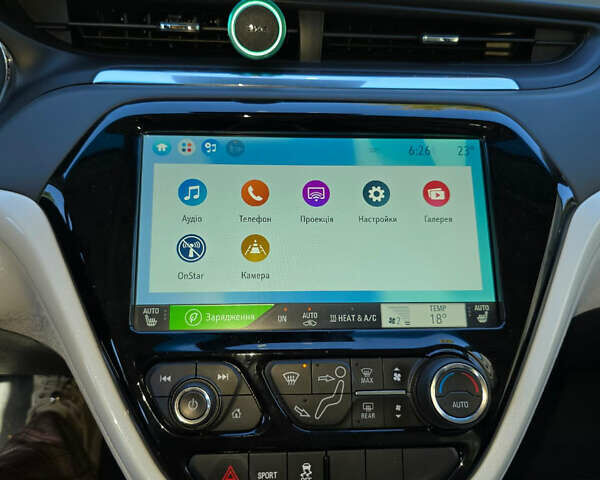 Синий Шевроле Bolt EV, объемом двигателя 0 л и пробегом 68 тыс. км за 16700 $, фото 28 на Automoto.ua