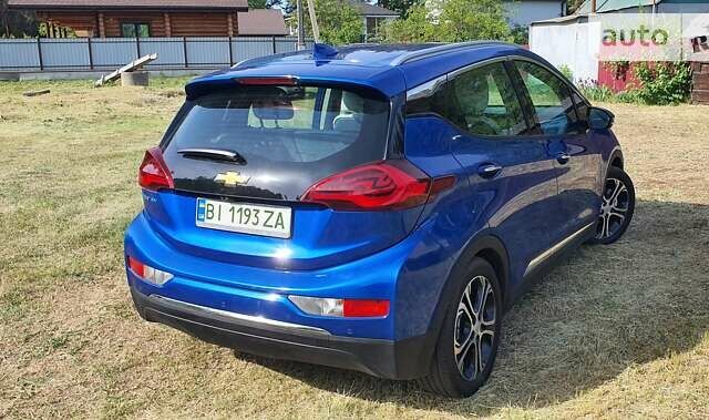 Синий Шевроле Bolt EV, объемом двигателя 0 л и пробегом 103 тыс. км за 18500 $, фото 10 на Automoto.ua