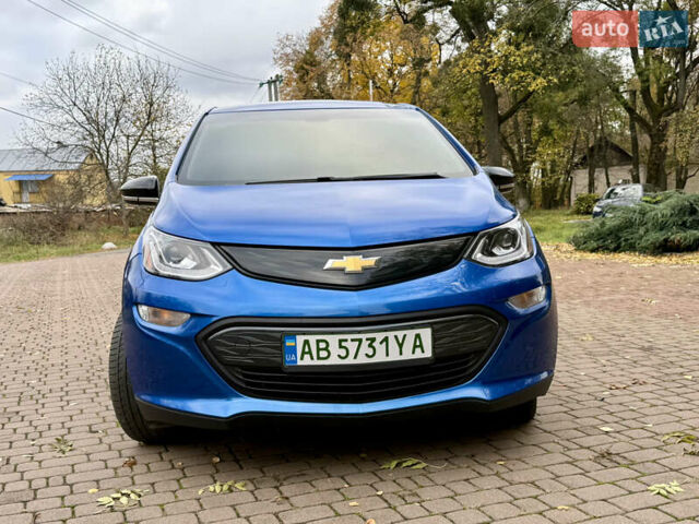 Синий Шевроле Bolt EV, объемом двигателя 0 л и пробегом 125 тыс. км за 13450 $, фото 1 на Automoto.ua
