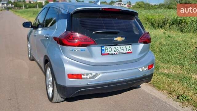 Синий Шевроле Bolt EV, объемом двигателя 0 л и пробегом 244 тыс. км за 12699 $, фото 9 на Automoto.ua