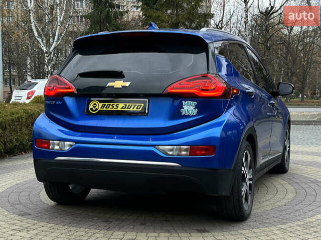 Синий Шевроле Bolt EV, объемом двигателя 0 л и пробегом 89 тыс. км за 14999 $, фото 6 на Automoto.ua