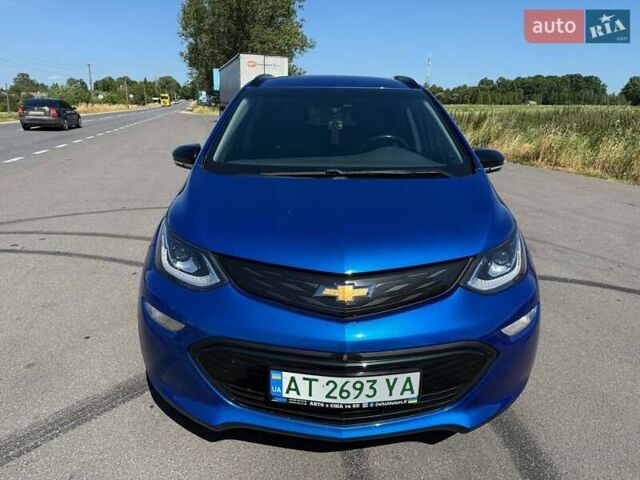 Синий Шевроле Bolt EV, объемом двигателя 0 л и пробегом 58 тыс. км за 16500 $, фото 3 на Automoto.ua