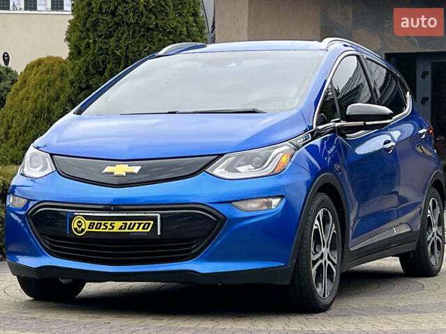 Синий Шевроле Bolt EV, объемом двигателя 0 л и пробегом 89 тыс. км за 14999 $, фото 2 на Automoto.ua