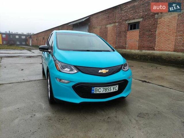 Синий Шевроле Bolt EV, объемом двигателя 0 л и пробегом 49 тыс. км за 16550 $, фото 4 на Automoto.ua