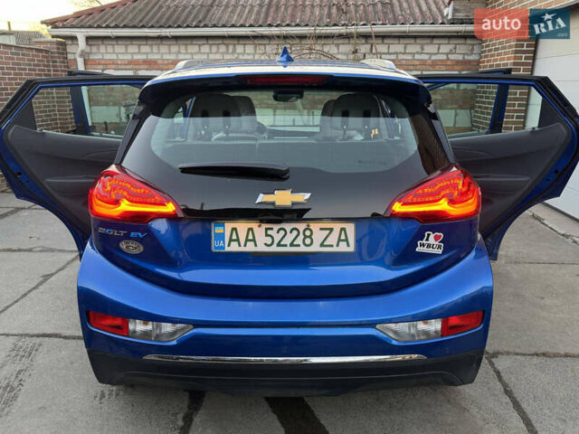 Синий Шевроле Bolt EV, объемом двигателя 0 л и пробегом 65 тыс. км за 15600 $, фото 10 на Automoto.ua