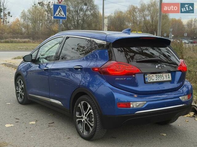 Синий Шевроле Bolt EV, объемом двигателя 0 л и пробегом 146 тыс. км за 15900 $, фото 3 на Automoto.ua