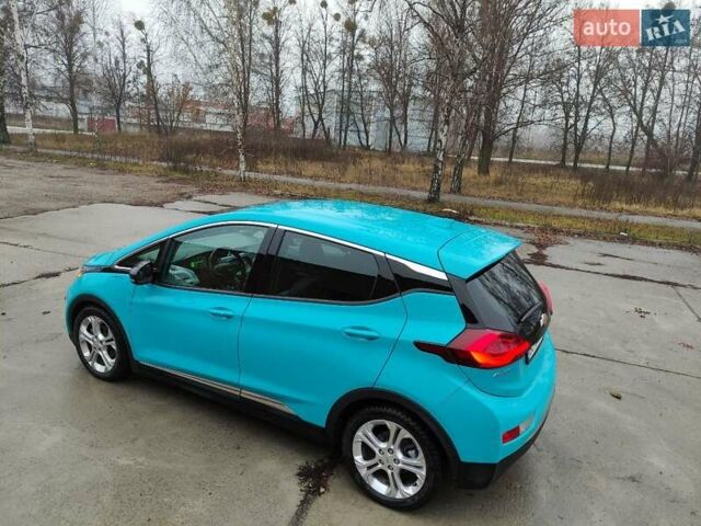 Синий Шевроле Bolt EV, объемом двигателя 0 л и пробегом 49 тыс. км за 16550 $, фото 24 на Automoto.ua