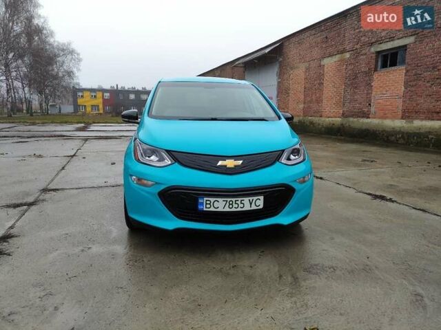Синий Шевроле Bolt EV, объемом двигателя 0 л и пробегом 49 тыс. км за 16550 $, фото 3 на Automoto.ua