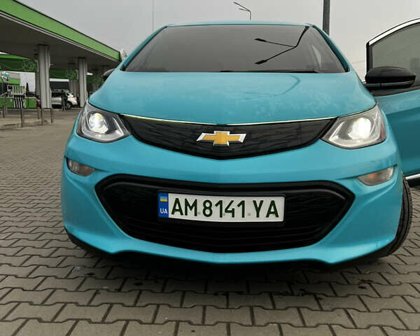 Синий Шевроле Bolt EV, объемом двигателя 0 л и пробегом 316 тыс. км за 13999 $, фото 10 на Automoto.ua