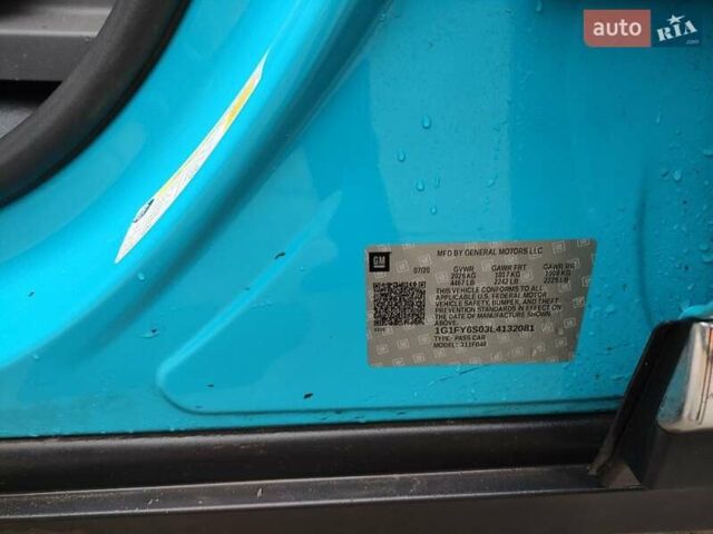 Синий Шевроле Bolt EV, объемом двигателя 0 л и пробегом 49 тыс. км за 16550 $, фото 88 на Automoto.ua