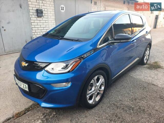 Синій Шевроле Bolt EV, об'ємом двигуна 0 л та пробігом 82 тис. км за 15200 $, фото 1 на Automoto.ua