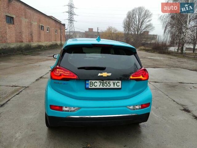 Синий Шевроле Bolt EV, объемом двигателя 0 л и пробегом 49 тыс. км за 16550 $, фото 54 на Automoto.ua