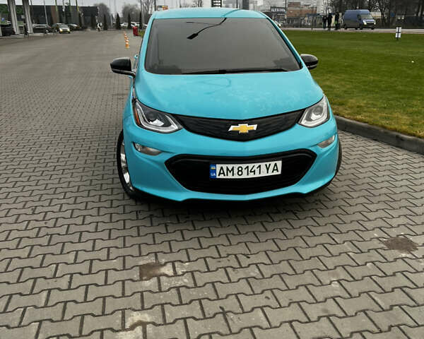 Синий Шевроле Bolt EV, объемом двигателя 0 л и пробегом 316 тыс. км за 13999 $, фото 2 на Automoto.ua