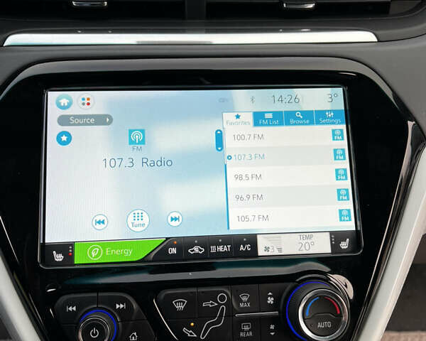 Синий Шевроле Bolt EV, объемом двигателя 0 л и пробегом 316 тыс. км за 13999 $, фото 19 на Automoto.ua
