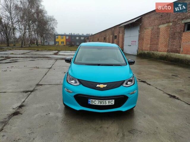Синий Шевроле Bolt EV, объемом двигателя 0 л и пробегом 49 тыс. км за 16550 $, фото 2 на Automoto.ua