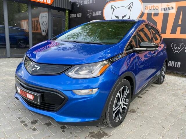 Синий Шевроле Bolt EV, объемом двигателя 0 л и пробегом 4 тыс. км за 25700 $, фото 2 на Automoto.ua