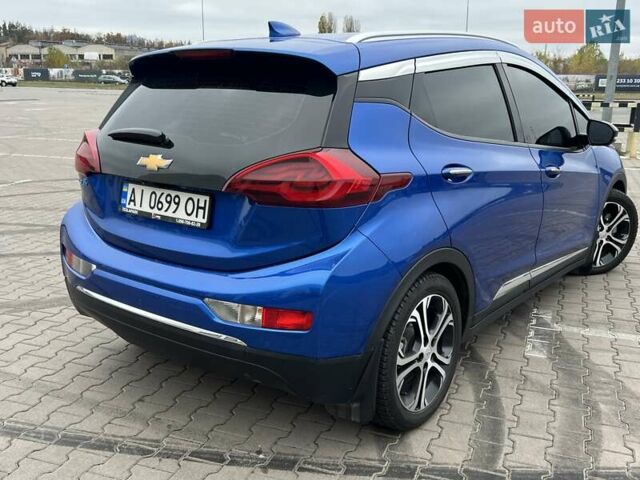 Синий Шевроле Bolt EV, объемом двигателя 0 л и пробегом 83 тыс. км за 20700 $, фото 2 на Automoto.ua