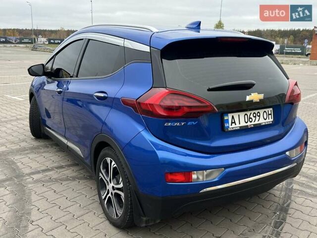 Синий Шевроле Bolt EV, объемом двигателя 0 л и пробегом 83 тыс. км за 20700 $, фото 1 на Automoto.ua