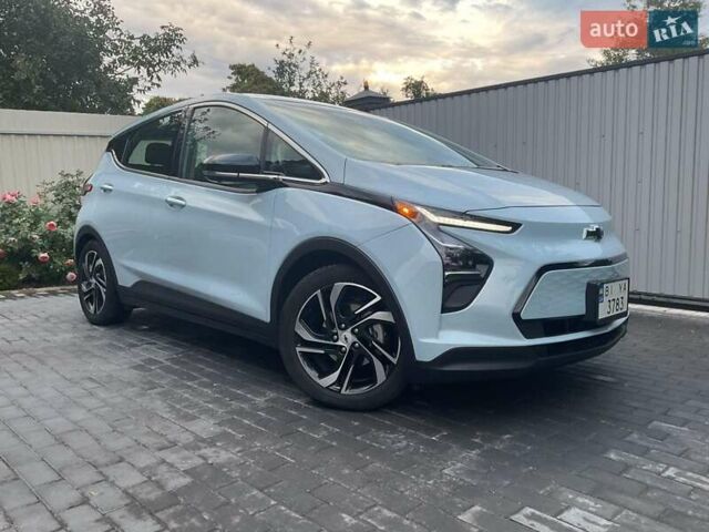 Синий Шевроле Bolt EV, объемом двигателя 0 л и пробегом 37 тыс. км за 20000 $, фото 1 на Automoto.ua