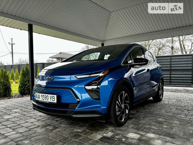 Синій Шевроле Bolt EV, об'ємом двигуна 0 л та пробігом 2 тис. км за 25999 $, фото 1 на Automoto.ua