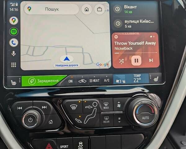 Зеленый Шевроле Bolt EV, объемом двигателя 0 л и пробегом 80 тыс. км за 17300 $, фото 14 на Automoto.ua
