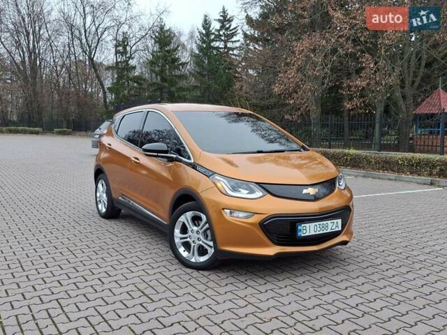 Помаранчевий Шевроле Bolt EV, об'ємом двигуна 0 л та пробігом 77 тис. км за 13900 $, фото 1 на Automoto.ua