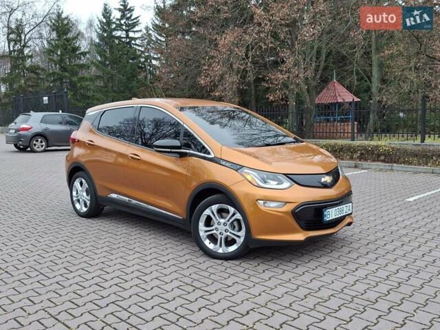 Помаранчевий Шевроле Bolt EV, об'ємом двигуна 0 л та пробігом 77 тис. км за 13900 $, фото 2 на Automoto.ua