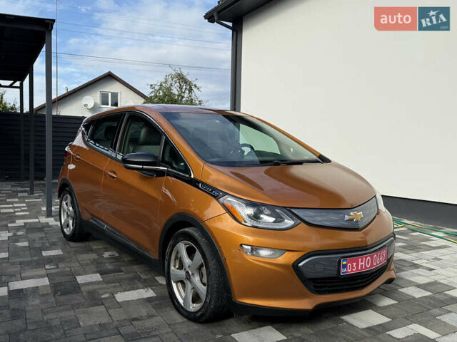 Помаранчевий Шевроле Bolt EV, об'ємом двигуна 0 л та пробігом 110 тис. км за 12950 $, фото 4 на Automoto.ua