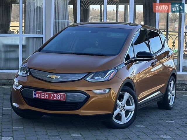 Оранжевый Шевроле Bolt EV, объемом двигателя 0 л и пробегом 111 тыс. км за 13700 $, фото 1 на Automoto.ua